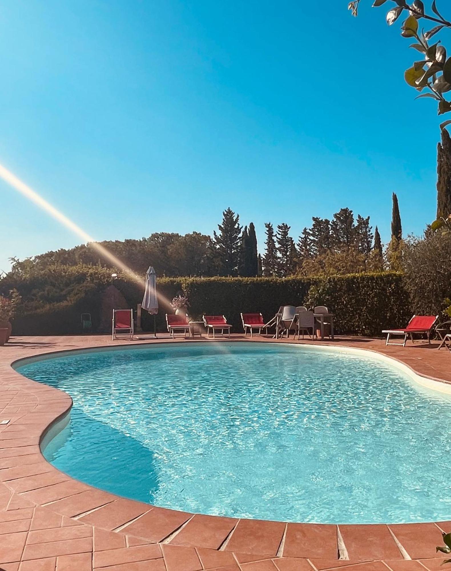 Intero Appartamento Con Private Pool E Jacuzzi Podere Settefrati مونتايون المظهر الخارجي الصورة